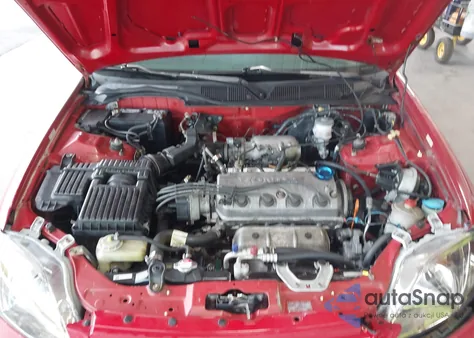 2000 Honda Civic Ex z USA, uszkodzony, nr VIN 1HGEJ8248YL051596